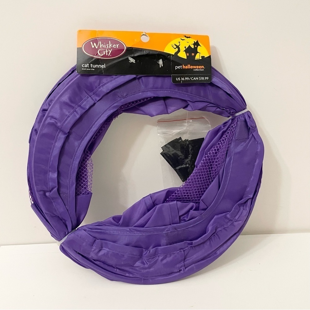 Spirit Whisker City Cat Tunnel Pet Halloween Collection